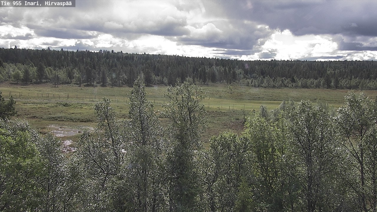 Weather Camera Image Väg 955 Enare, Hirvaspää, Inari, Lappi