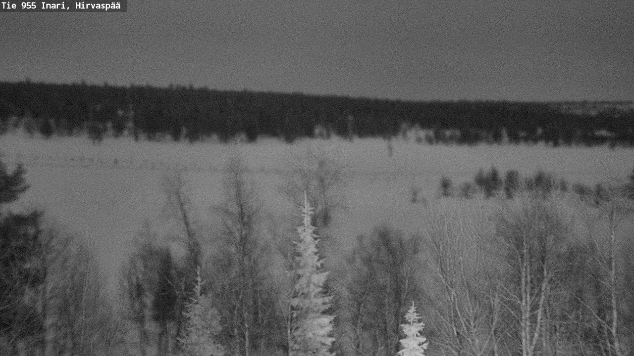 Kelikamerat Kuva Tie 955 Inari, Hirvaspää, Inari, Lappi