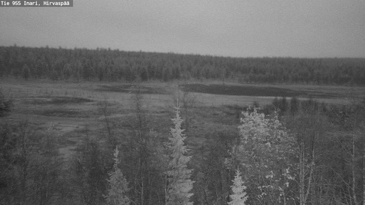 Kelikamerat Kuva Tie 955 Inari, Hirvaspää, Inari, Lappi
