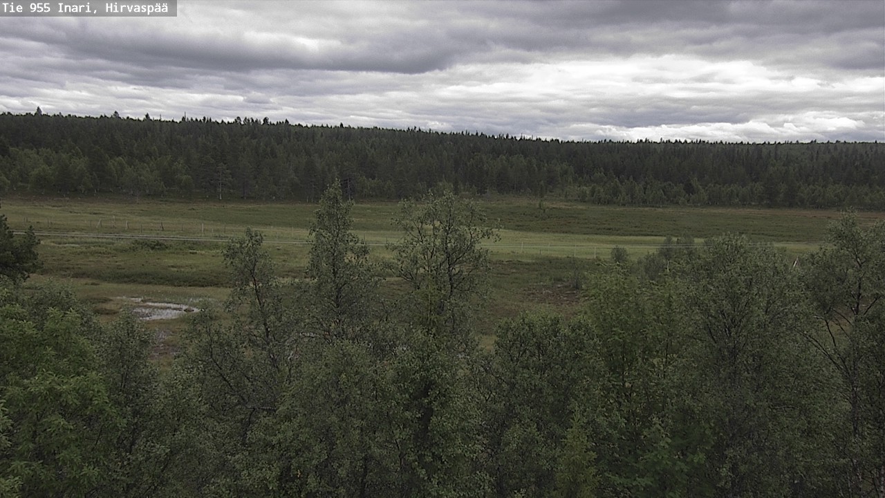 Kelikamerat Kuva Tie 955 Inari, Hirvaspää, Inari, Lappi