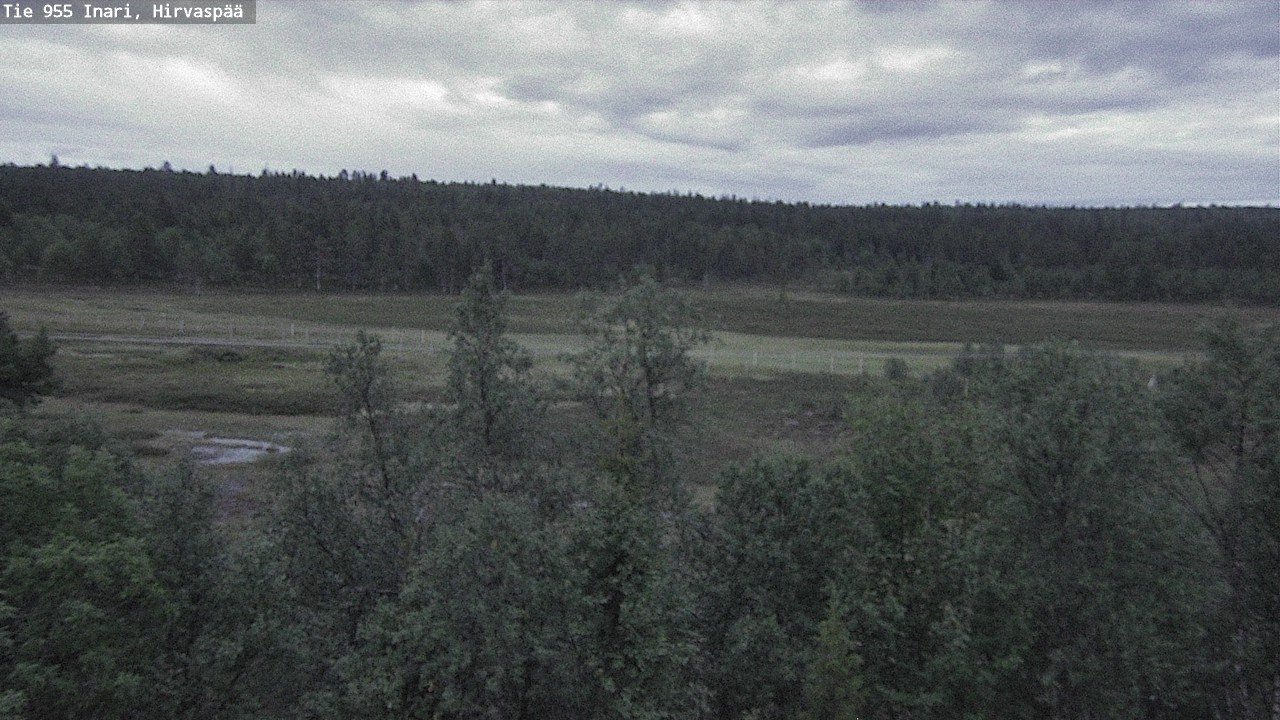 Kelikamerat Kuva Tie 955 Inari, Hirvaspää, Inari, Lappi