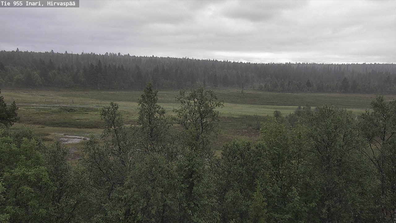 Kelikamerat Kuva Tie 955 Inari, Hirvaspää, Inari, Lappi