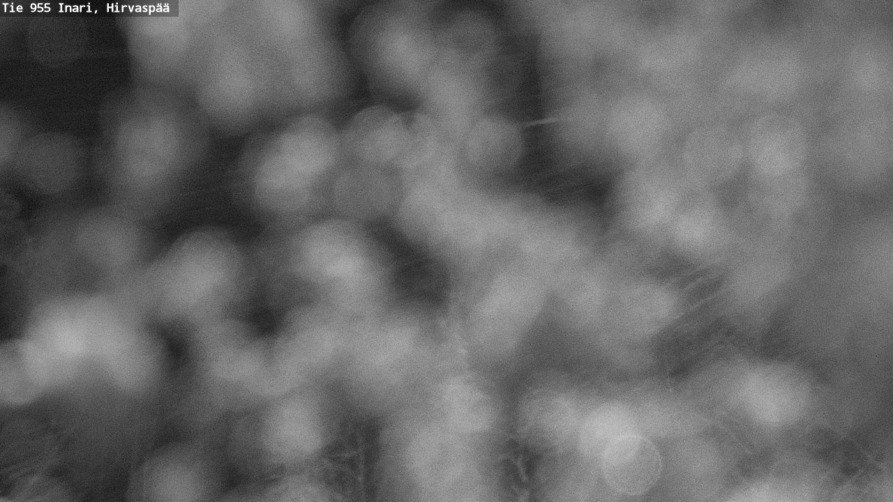 Weather Camera Image Road 955 Inari, Hirvaspää, Inari, Lappi