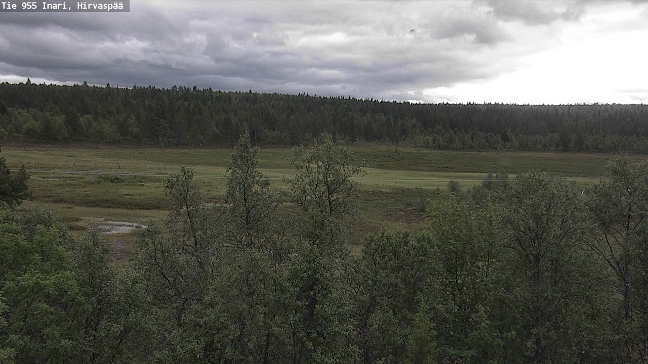 Kelikamerat Kuva Tie 955 Inari, Hirvaspää, Inari, Lappi
