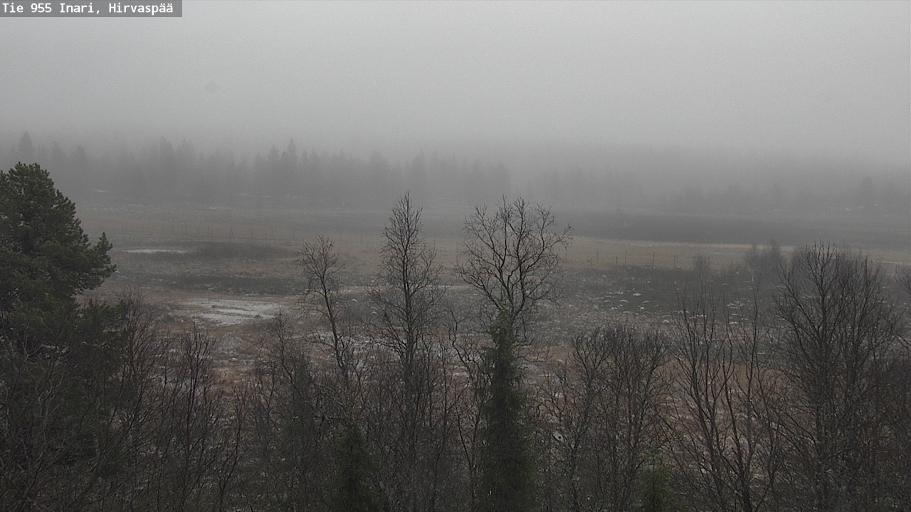 Kelikamerat Kuva Tie 955 Inari, Hirvaspää, Inari, Lappi