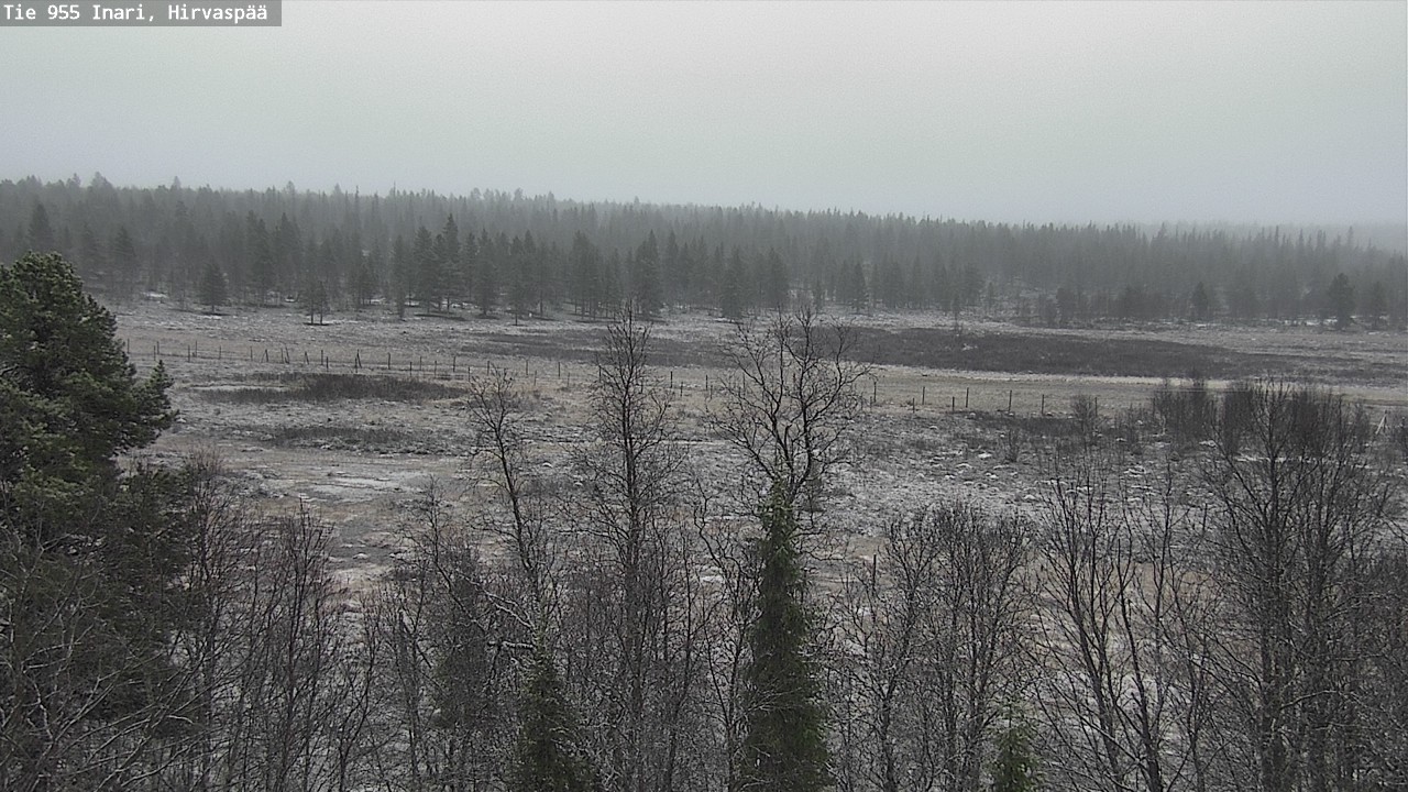 Kelikamerat Kuva Tie 955 Inari, Hirvaspää, Inari, Lappi