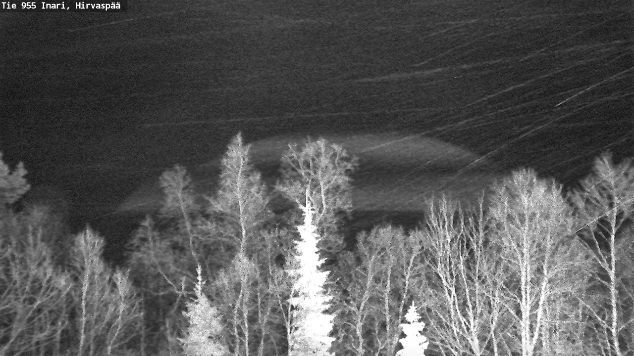 Kelikamerat Kuva Tie 955 Inari, Hirvaspää, Inari, Lappi