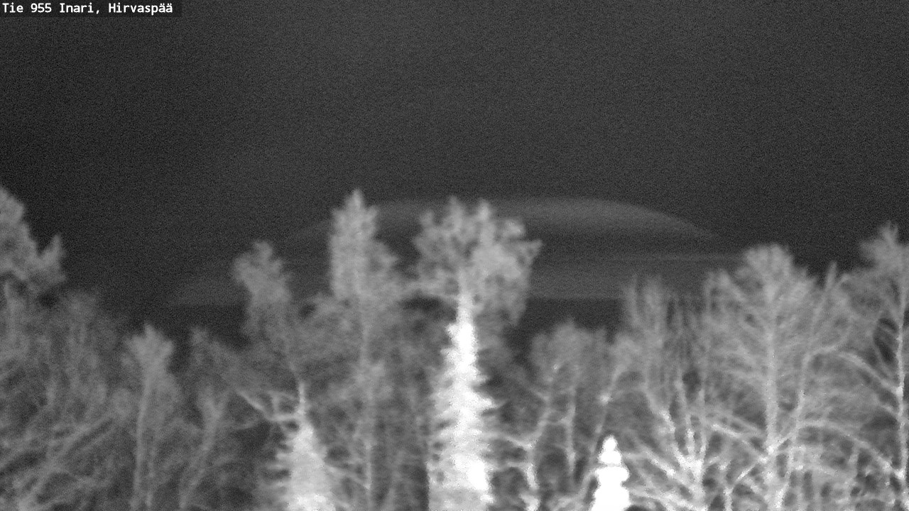 Weather Camera Image Road 955 Inari, Hirvaspää, Inari, Lappi