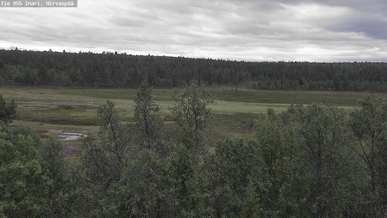 Kelikamerat Kuva Tie 955 Inari, Hirvaspää, Inari, Lappi