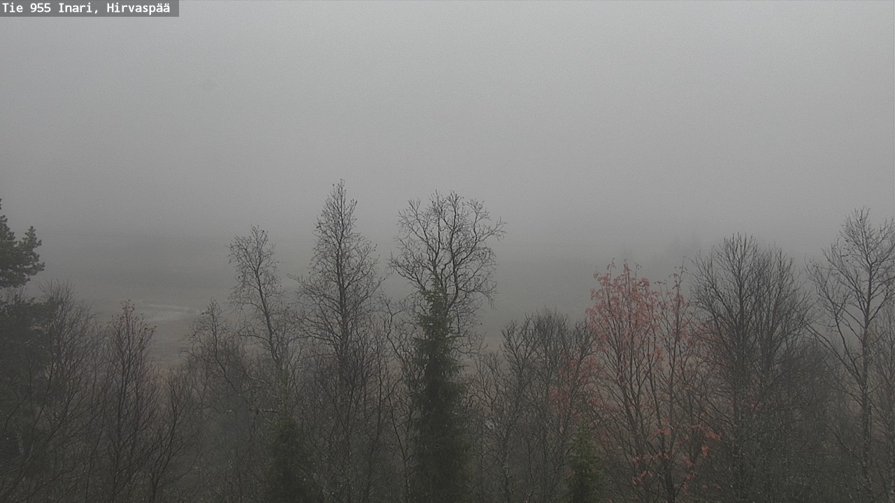Weather Camera Image Väg 955 Enare, Hirvaspää, Inari, Lappi