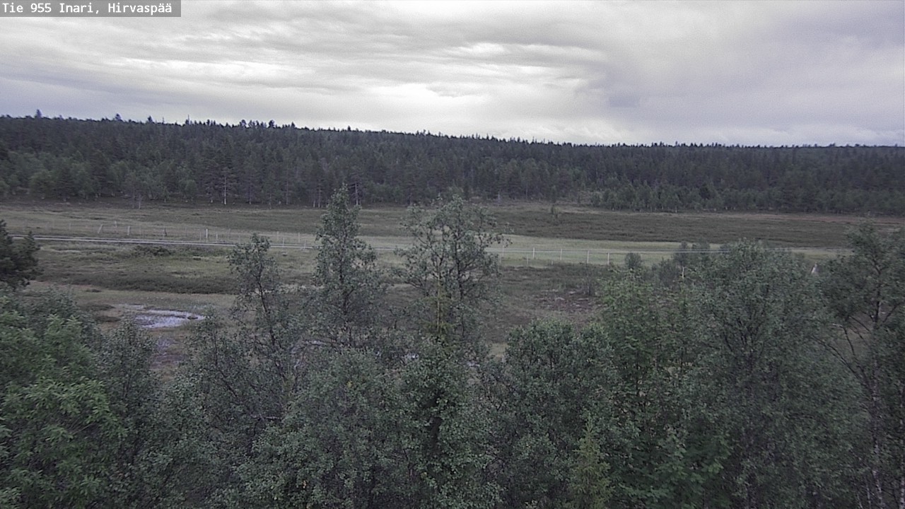 Kelikamerat Kuva Tie 955 Inari, Hirvaspää, Inari, Lappi