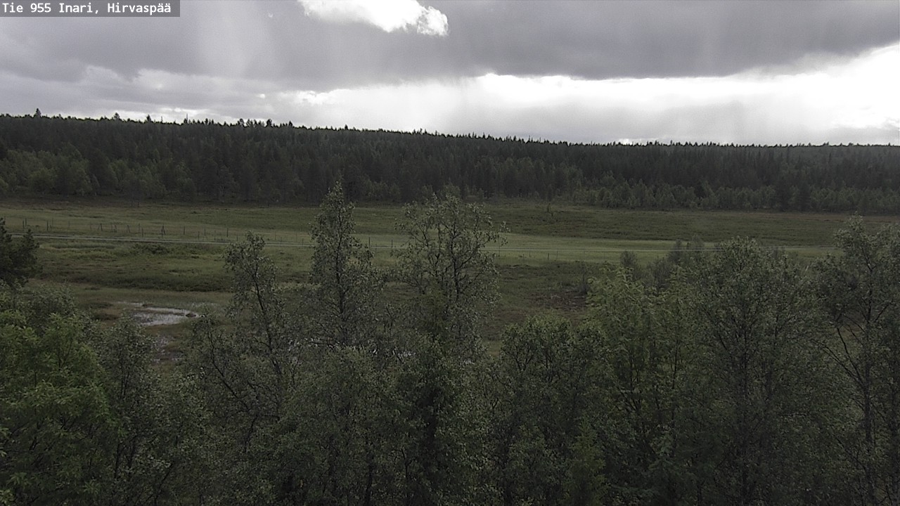 Weather Camera Image Road 955 Inari, Hirvaspää, Inari, Lappi