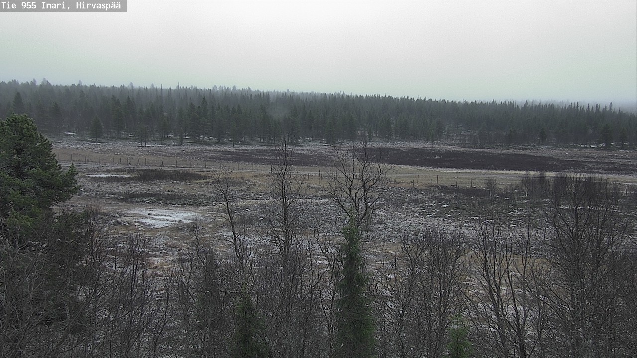 Kelikamerat Kuva Tie 955 Inari, Hirvaspää, Inari, Lappi