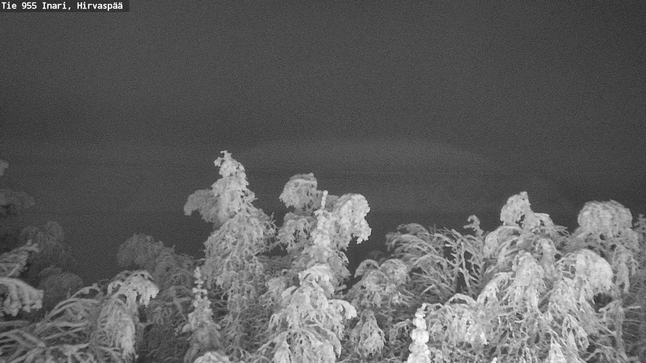 Kelikamerat Kuva Tie 955 Inari, Hirvaspää, Inari, Lappi