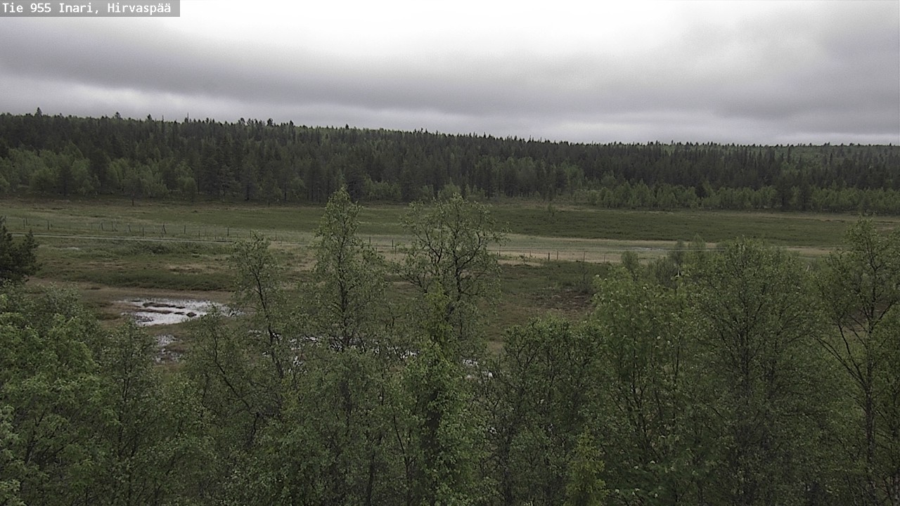 Kelikamerat Kuva Tie 955 Inari, Hirvaspää, Inari, Lappi