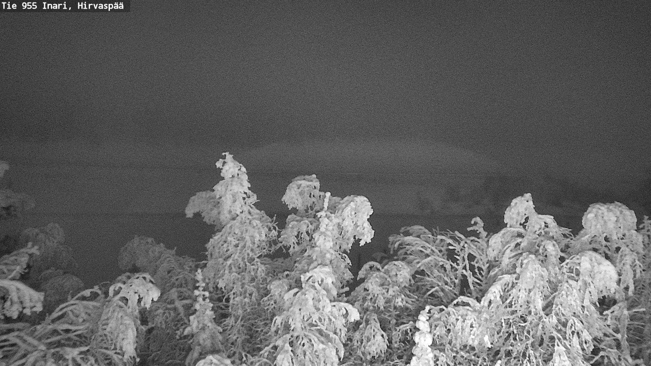 Kelikamerat Kuva Tie 955 Inari, Hirvaspää, Inari, Lappi