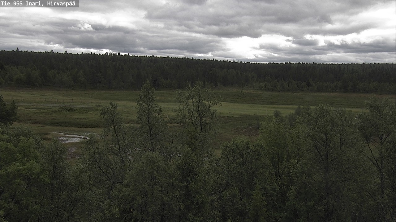Kelikamerat Kuva Tie 955 Inari, Hirvaspää, Inari, Lappi