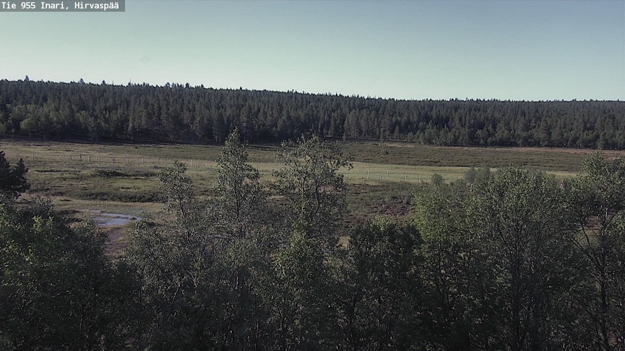 Weather Camera Image Väg 955 Enare, Hirvaspää, Inari, Lappi