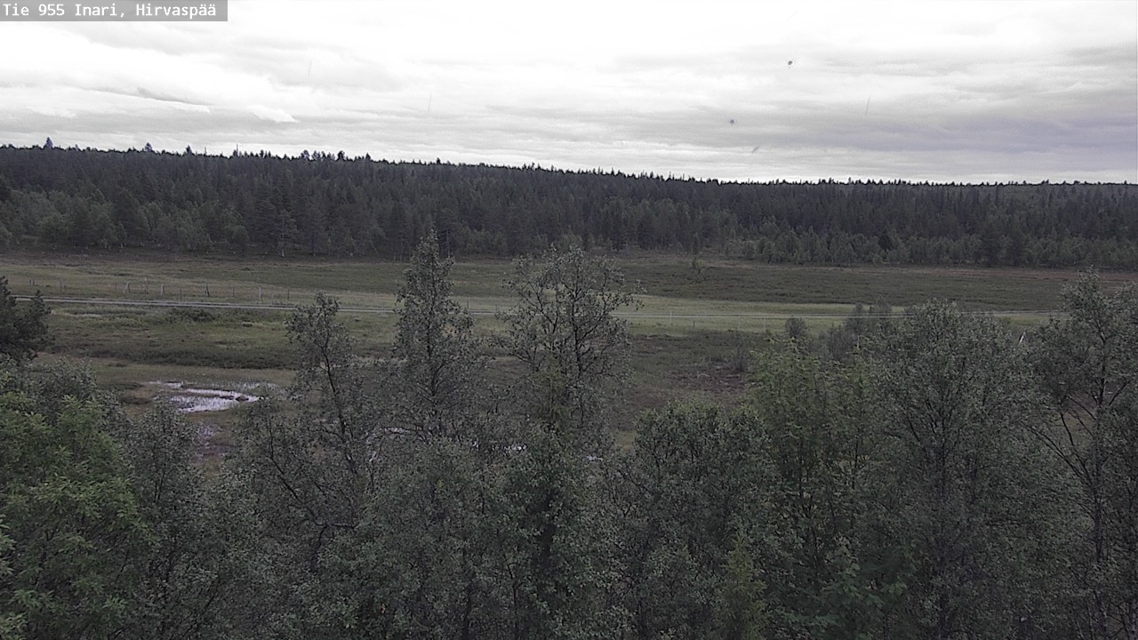 Kelikamerat Kuva Tie 955 Inari, Hirvaspää, Inari, Lappi