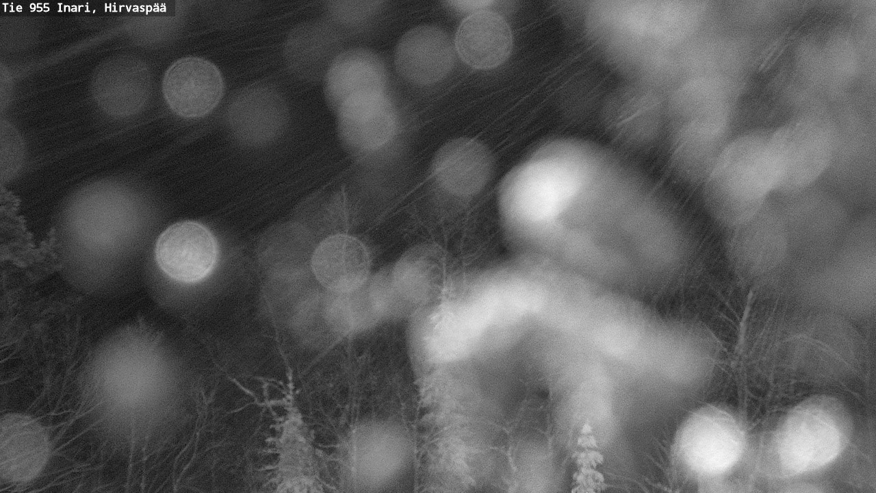 Weather Camera Image Road 955 Inari, Hirvaspää, Inari, Lappi