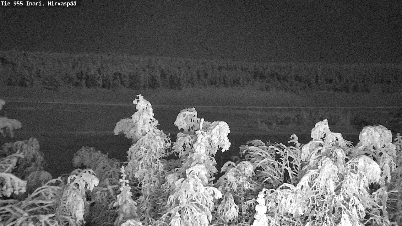 Kelikamerat Kuva Tie 955 Inari, Hirvaspää, Inari, Lappi