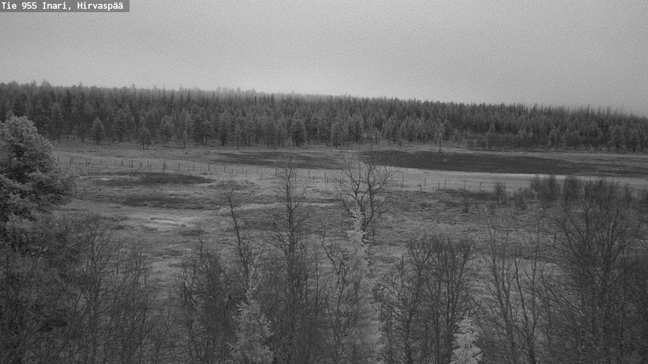 Kelikamerat Kuva Tie 955 Inari, Hirvaspää, Inari, Lappi