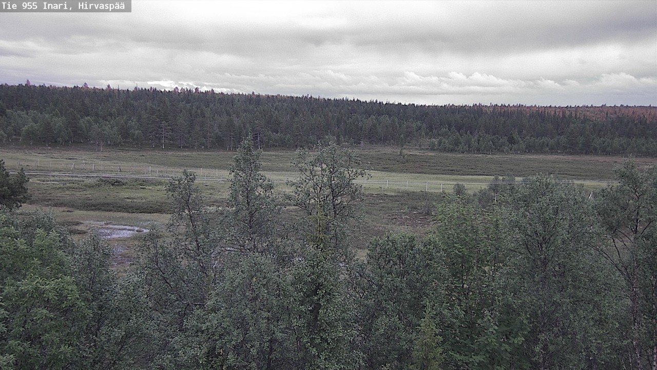 Kelikamerat Kuva Tie 955 Inari, Hirvaspää, Inari, Lappi