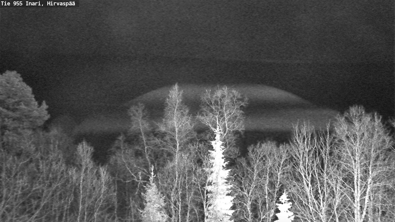 Weather Camera Image Väg 955 Enare, Hirvaspää, Inari, Lappi