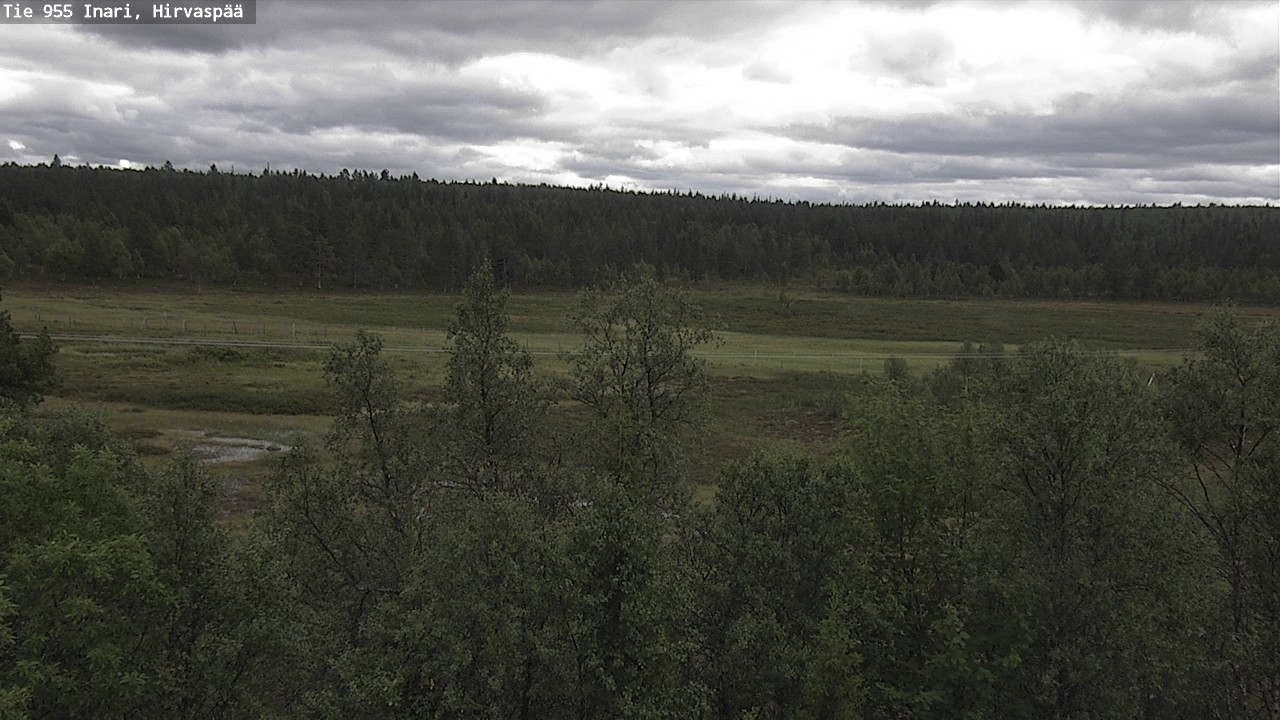Kelikamerat Kuva Tie 955 Inari, Hirvaspää, Inari, Lappi