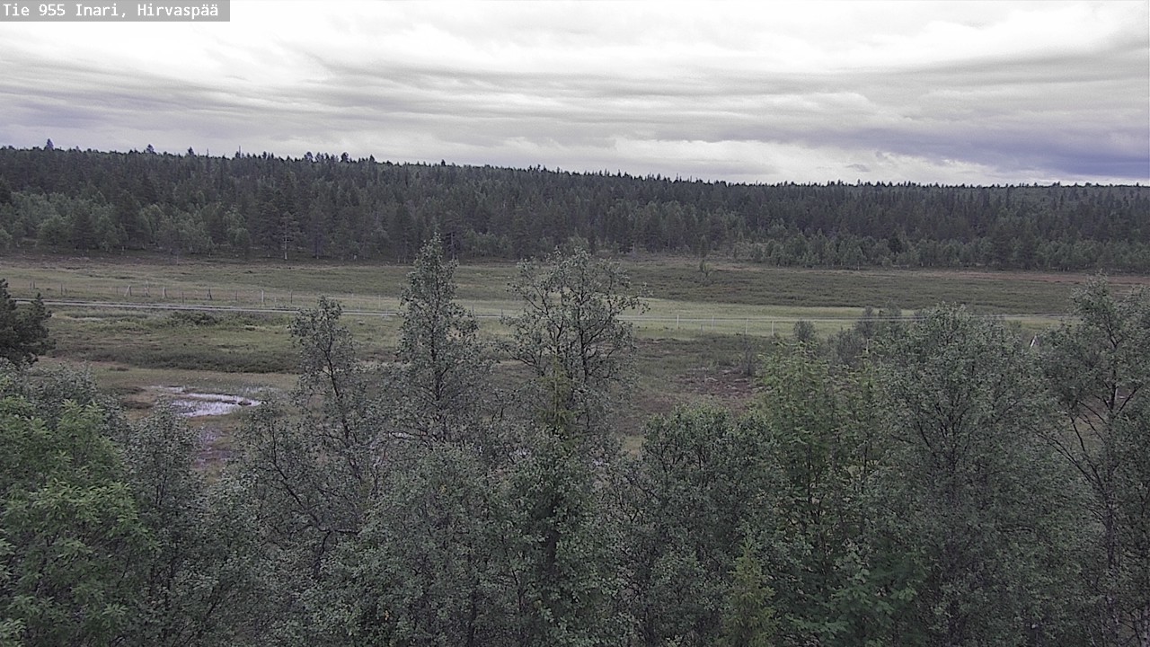 Kelikamerat Kuva Tie 955 Inari, Hirvaspää, Inari, Lappi