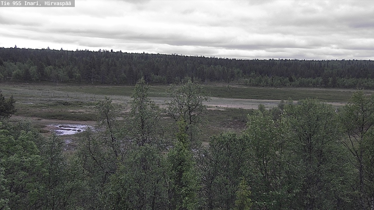 Kelikamerat Kuva Tie 955 Inari, Hirvaspää, Inari, Lappi