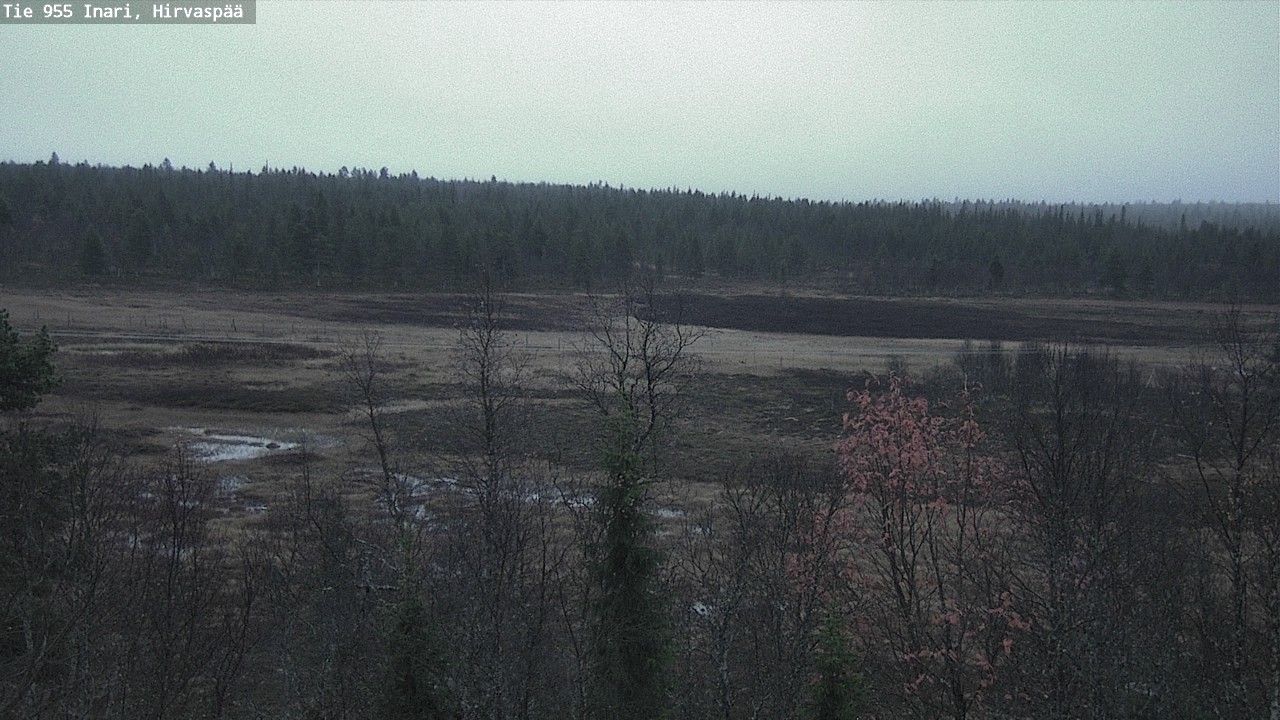 Kelikamerat Kuva Tie 955 Inari, Hirvaspää, Inari, Lappi