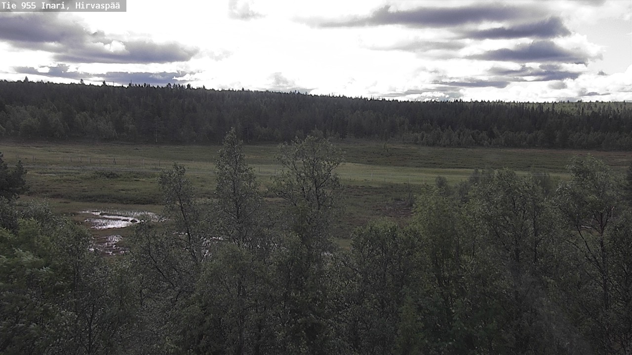 Weather Camera Image Väg 955 Enare, Hirvaspää, Inari, Lappi