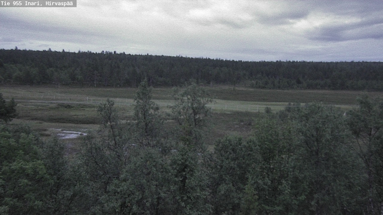 Kelikamerat Kuva Tie 955 Inari, Hirvaspää, Inari, Lappi