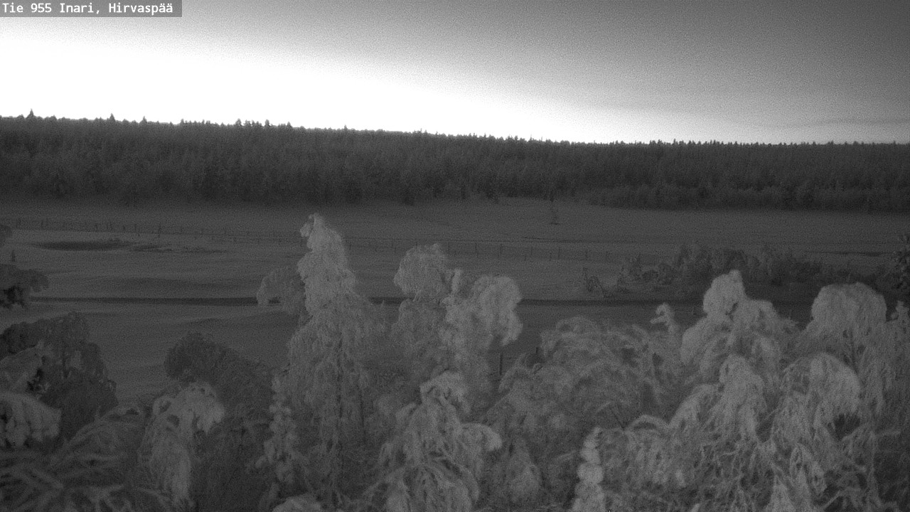 Kelikamerat Kuva Tie 955 Inari, Hirvaspää, Inari, Lappi