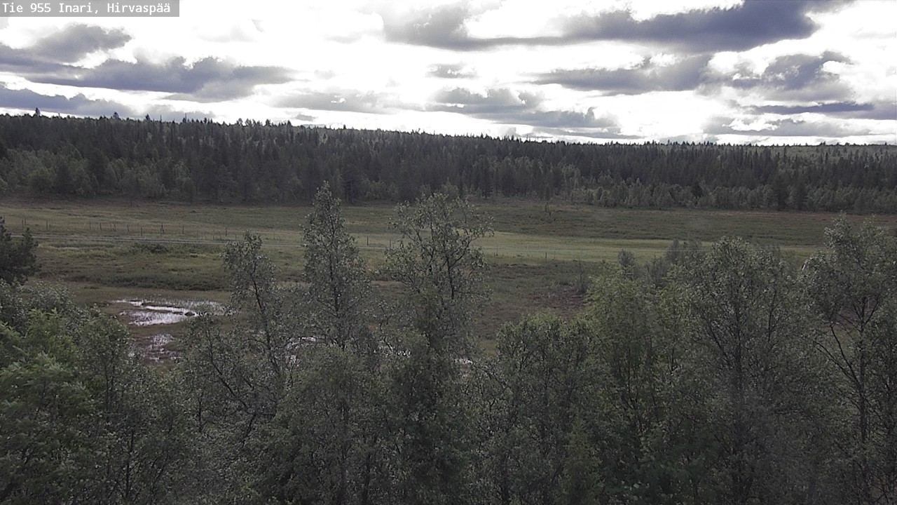 Weather Camera Image Väg 955 Enare, Hirvaspää, Inari, Lappi