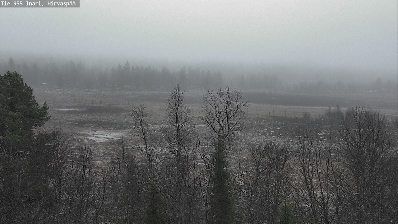 Kelikamerat Kuva Tie 955 Inari, Hirvaspää, Inari, Lappi