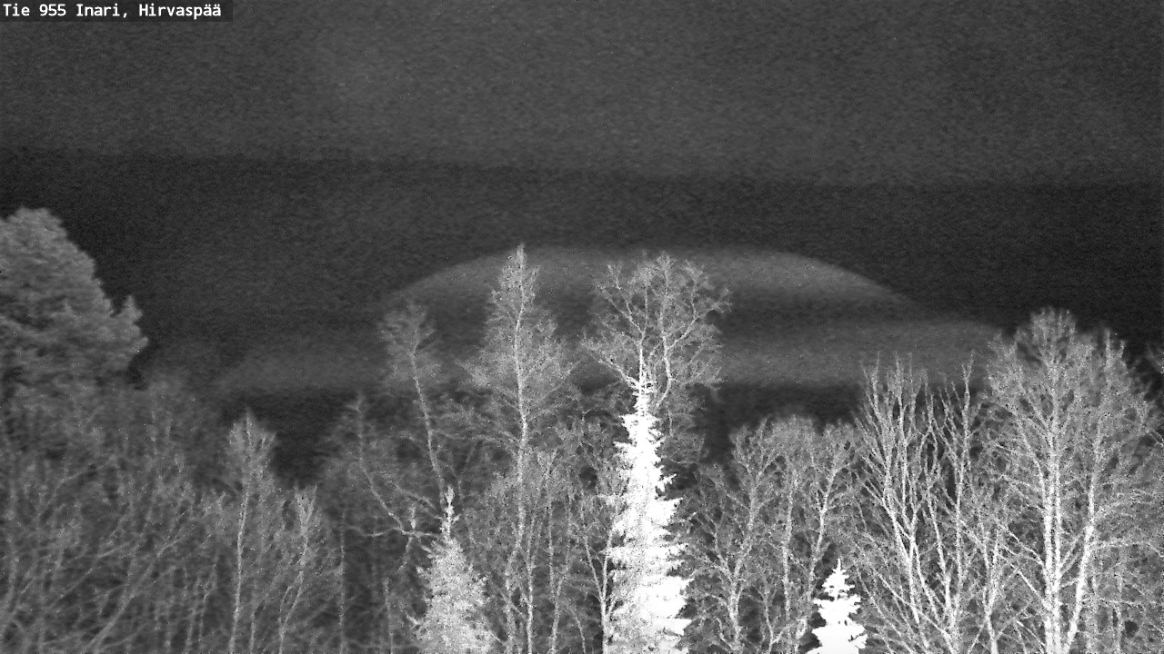 Kelikamerat Kuva Tie 955 Inari, Hirvaspää, Inari, Lappi