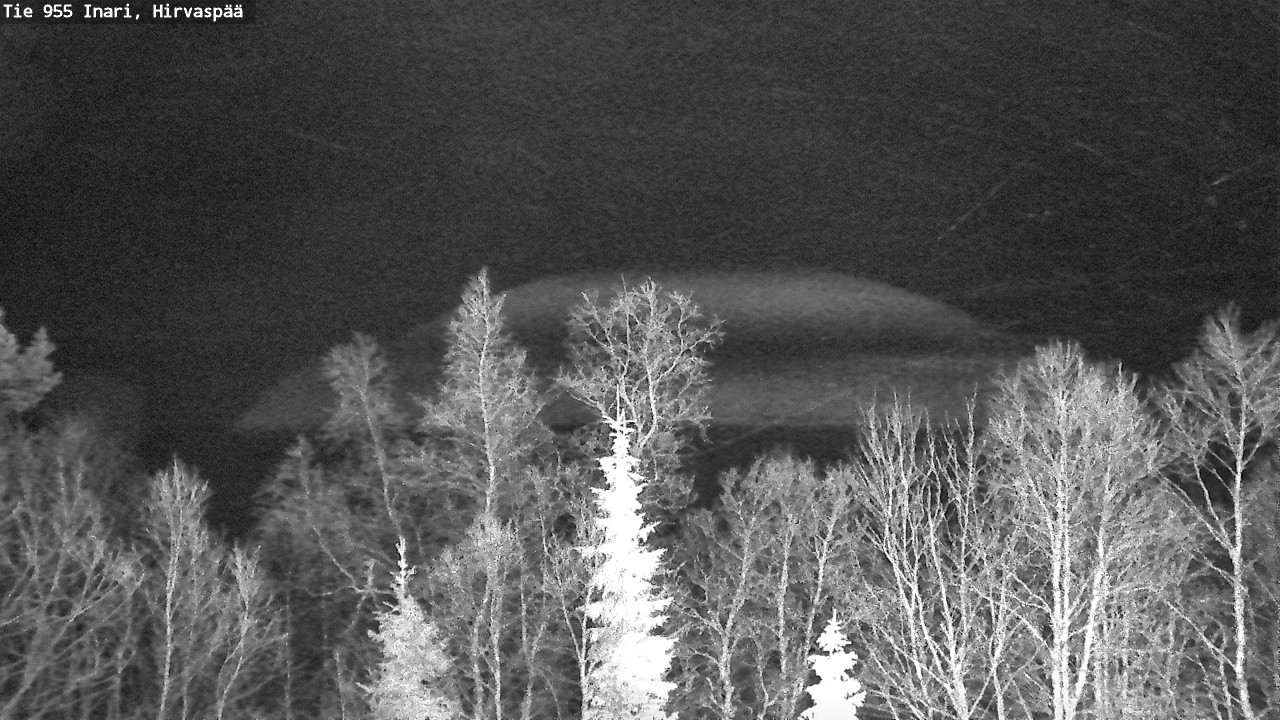 Kelikamerat Kuva Tie 955 Inari, Hirvaspää, Inari, Lappi