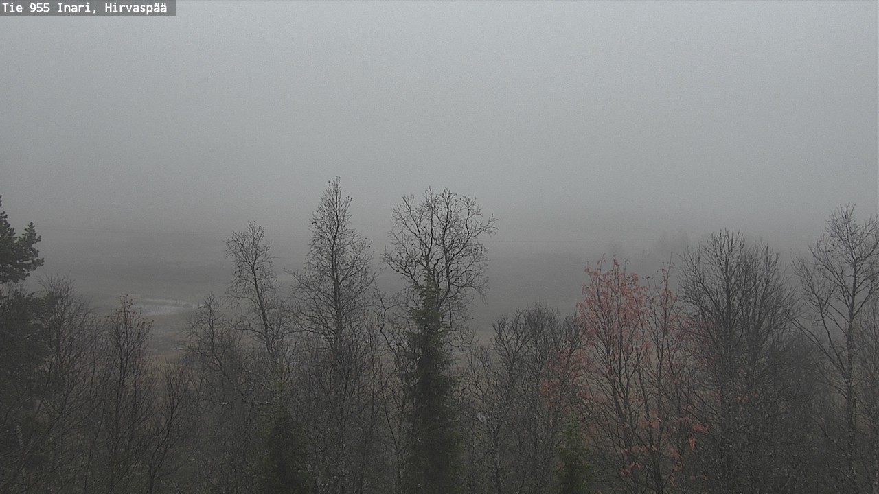 Weather Camera Image Väg 955 Enare, Hirvaspää, Inari, Lappi