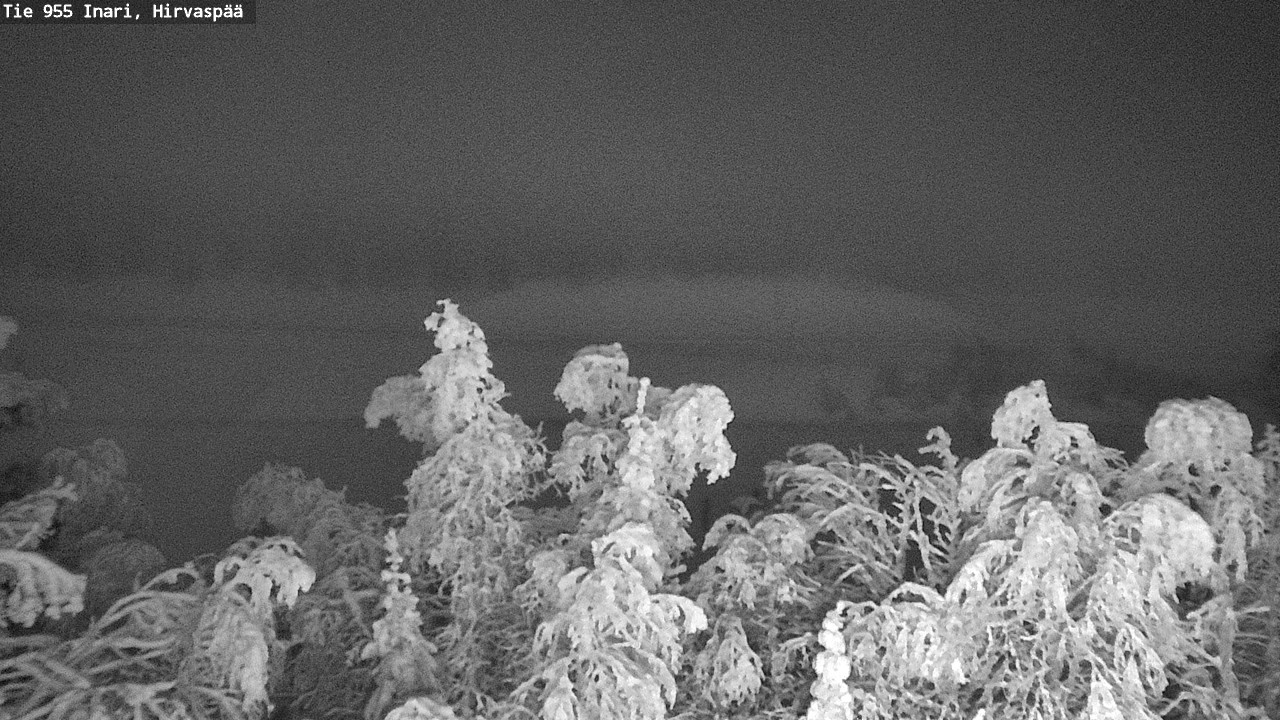 Kelikamerat Kuva Tie 955 Inari, Hirvaspää, Inari, Lappi