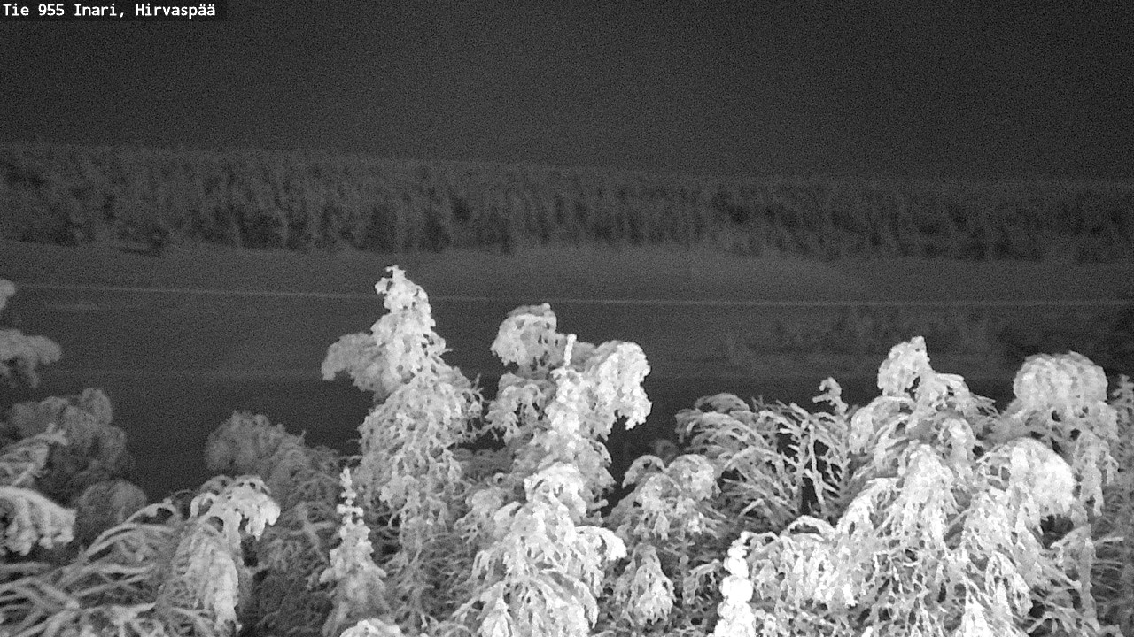 Kelikamerat Kuva Tie 955 Inari, Hirvaspää, Inari, Lappi