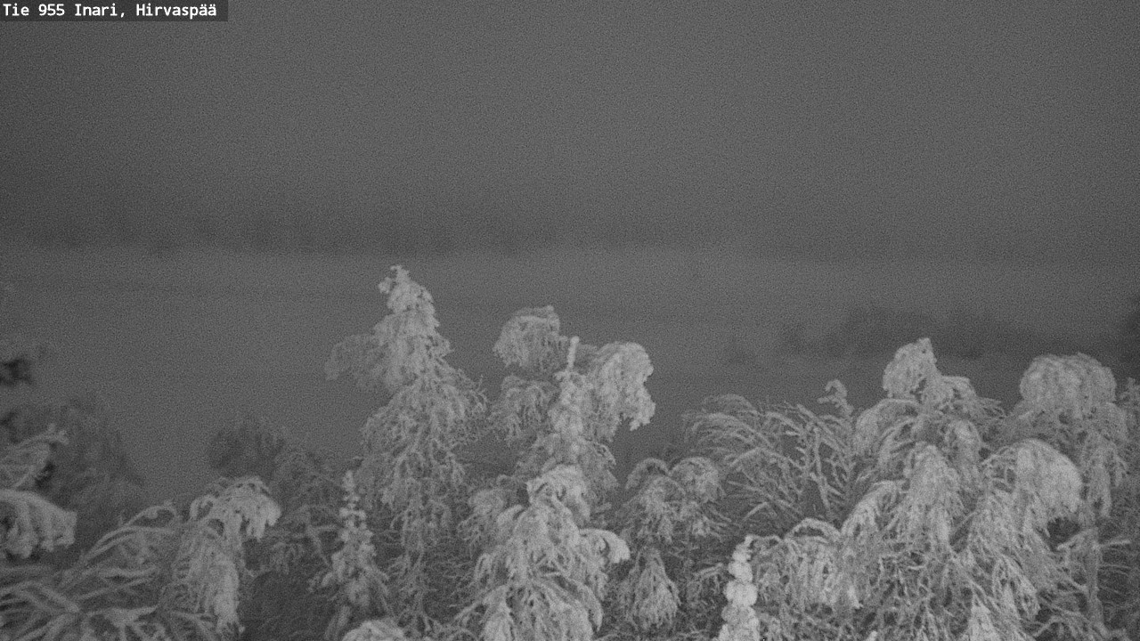 Kelikamerat Kuva Tie 955 Inari, Hirvaspää, Inari, Lappi