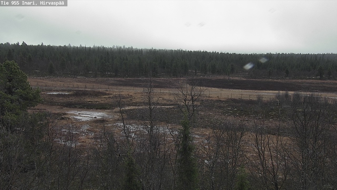 Kelikamerat Kuva Tie 955 Inari, Hirvaspää, Inari, Lappi