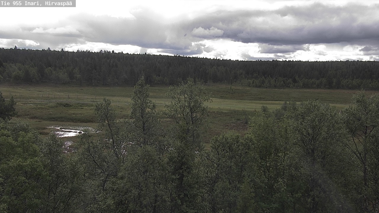Weather Camera Image Väg 955 Enare, Hirvaspää, Inari, Lappi