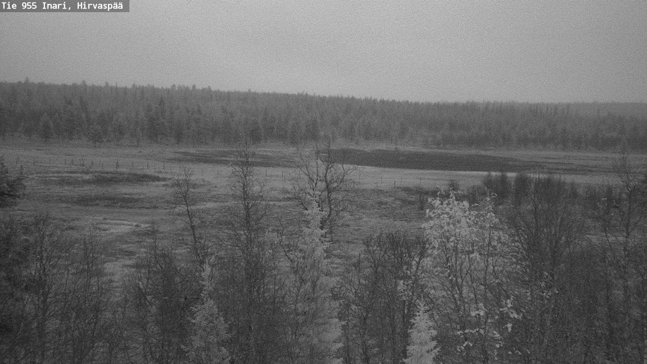 Kelikamerat Kuva Tie 955 Inari, Hirvaspää, Inari, Lappi