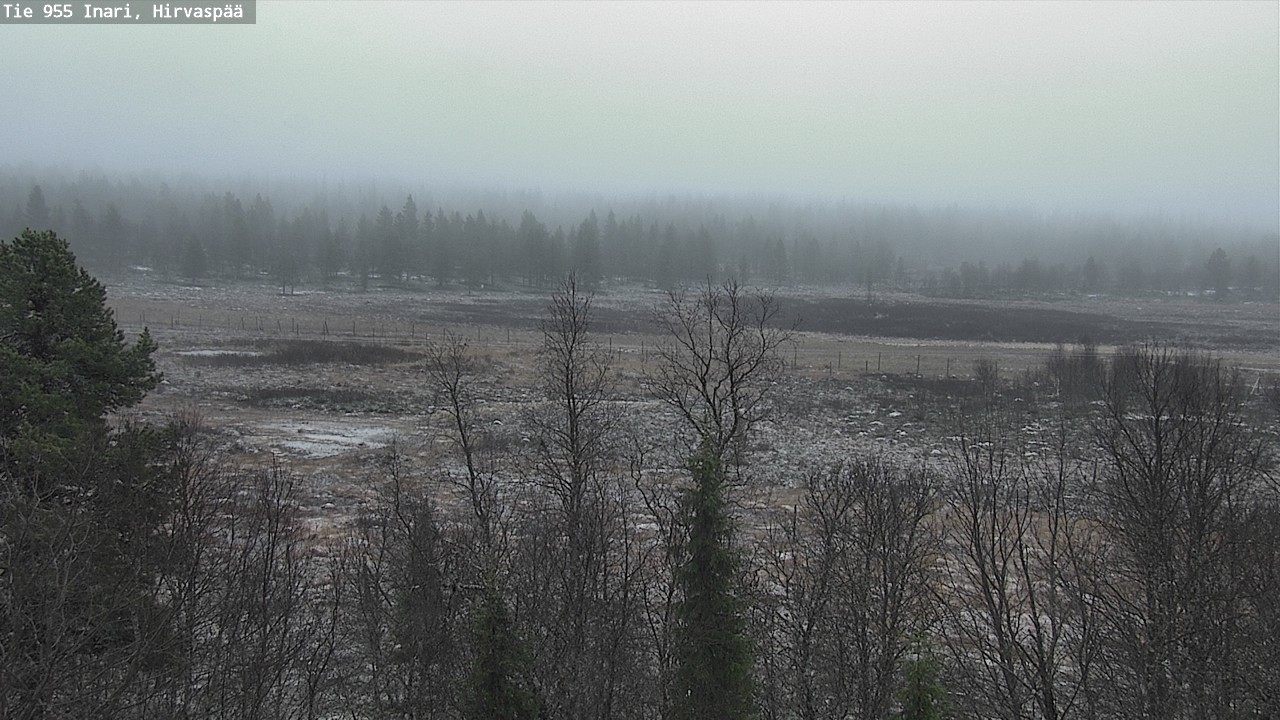 Kelikamerat Kuva Tie 955 Inari, Hirvaspää, Inari, Lappi