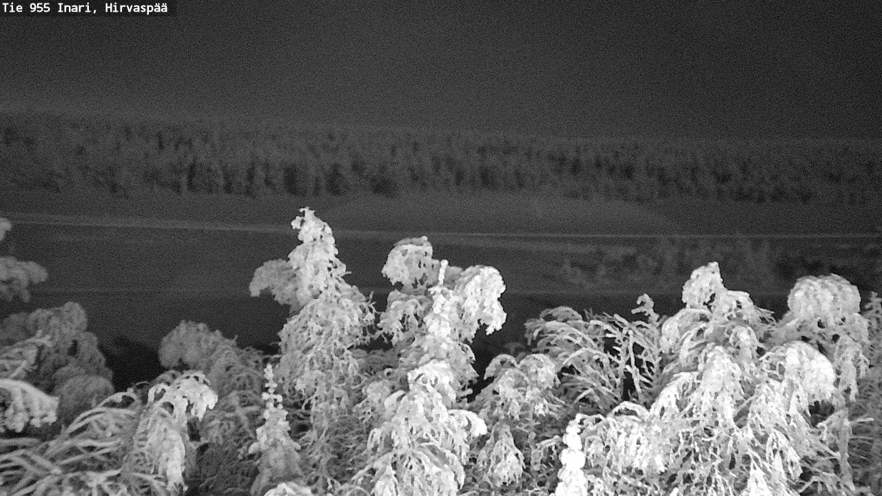 Kelikamerat Kuva Tie 955 Inari, Hirvaspää, Inari, Lappi