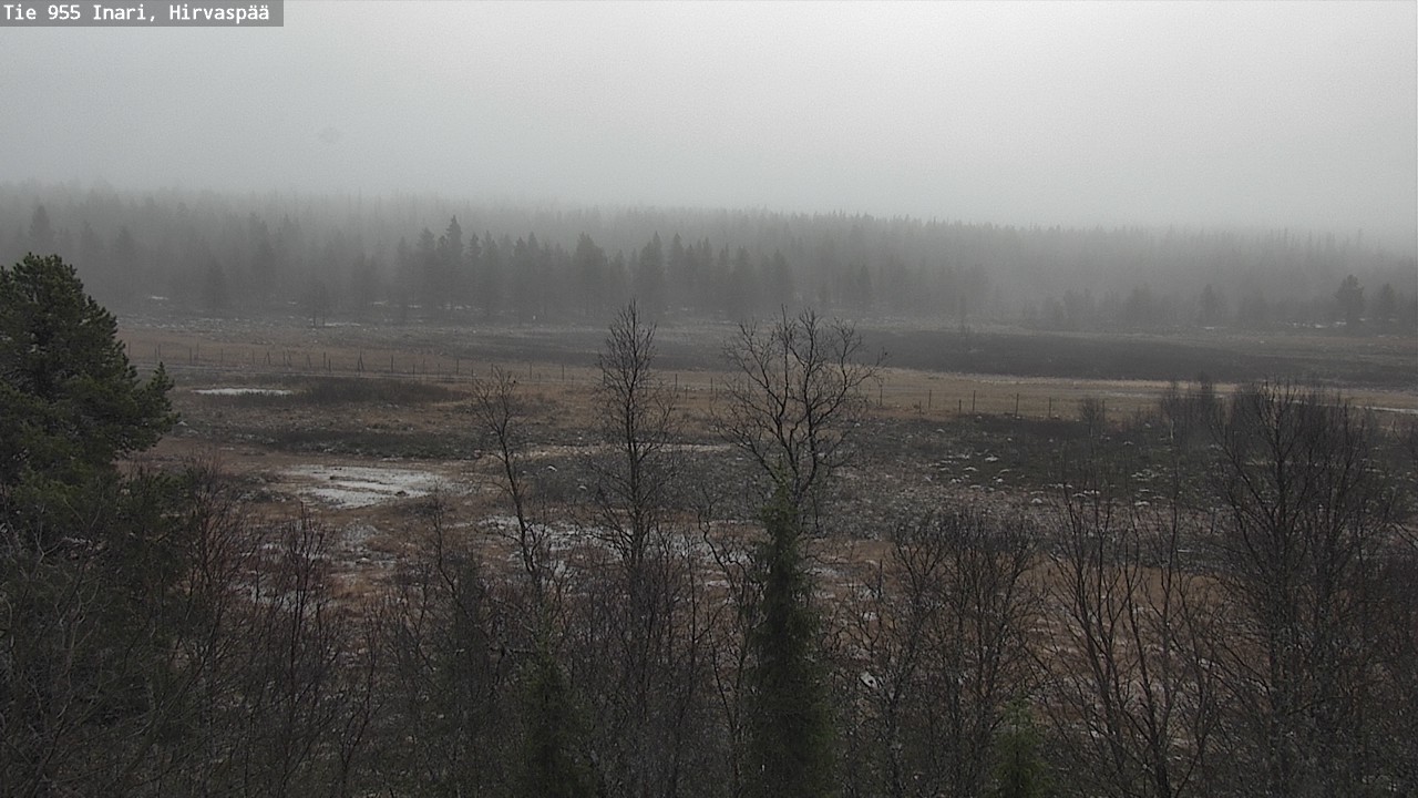 Kelikamerat Kuva Tie 955 Inari, Hirvaspää, Inari, Lappi