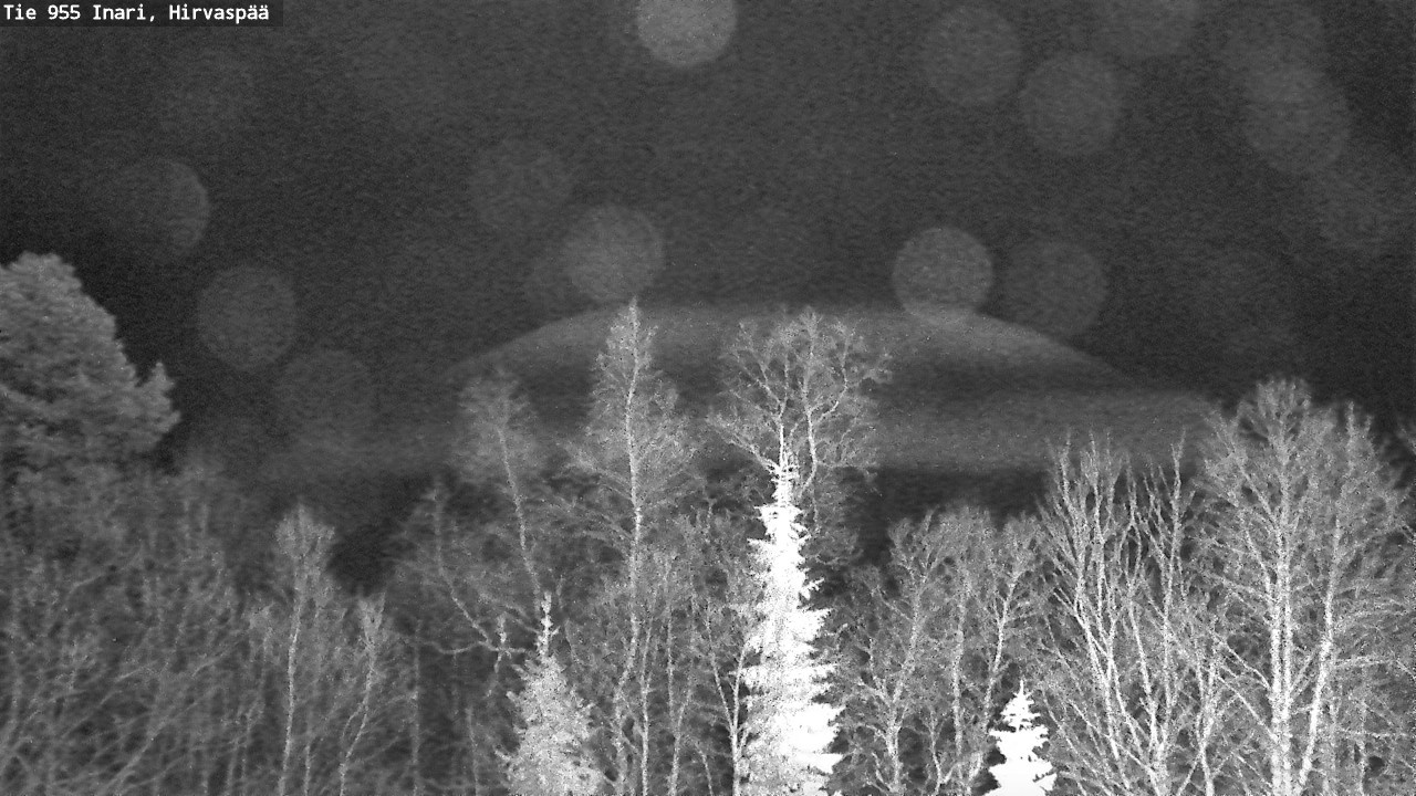 Kelikamerat Kuva Tie 955 Inari, Hirvaspää, Inari, Lappi